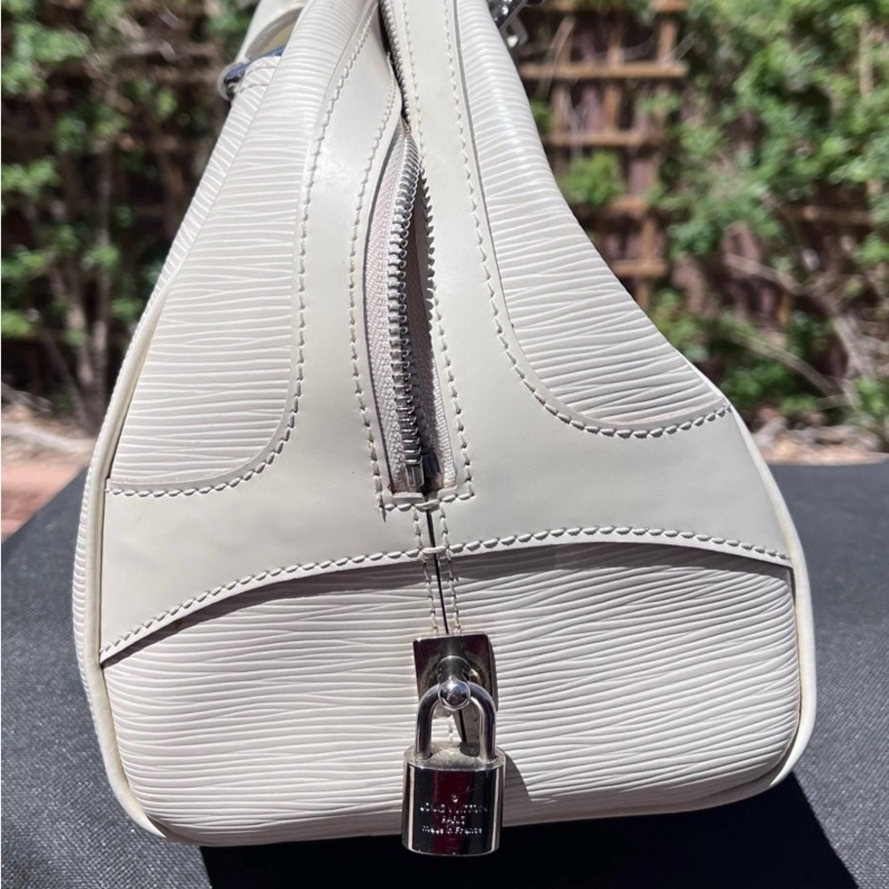 🤍Ivory Epi🤍 LV Montaigne Epi Leather GM Satchel & Wallet Bundle - Picture 7 of 13